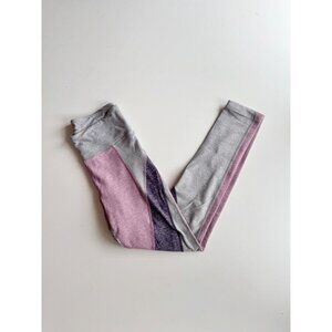 Aritzia THE CONSTANT Relay Heather Grey Purple High Rise 7/8 Leggings, Size M